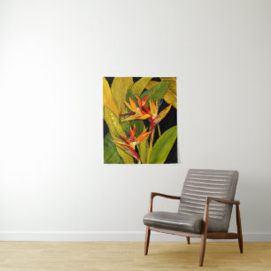 Paradiesvogel Wandteppich