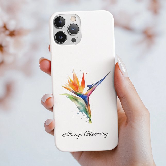 Paradiesvogel-Wasserfarbe, individuell Case-Mate iPhone Hülle (Von Creator hochgeladen)