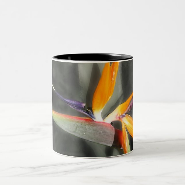 Paradiesvogel Zweifarbige Tasse (Mittel)