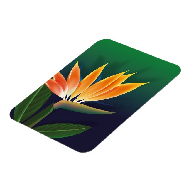 Paradiesvogelblume Magnet (Linke Seite)