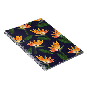 Paradiesvogelblume Notizblock
