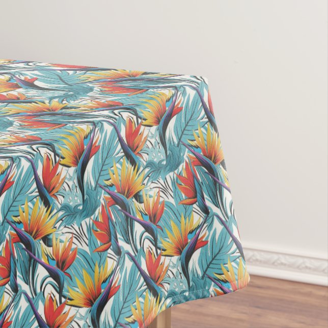 Paradiesvogelgarten Tischdecke (Beispiel)
