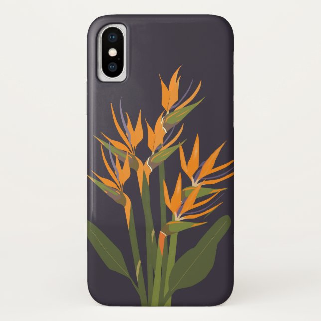 Paradise Apple iPhone x Case (Rückseite)