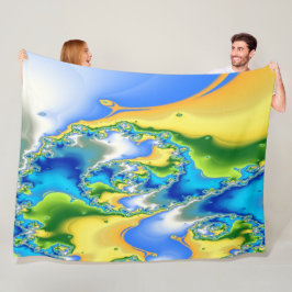 Paradise Atoll Fleece Blanket