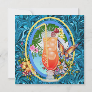 Paradise Beach Einladung