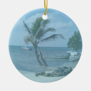 Paradise Beach Keramik Ornament