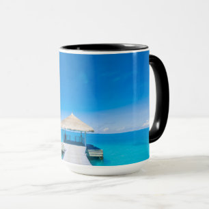 Paradise Beach Tropisches Resort, Malediven Tasse