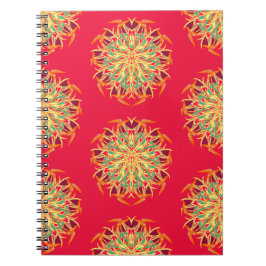 Paradise Bird Orchid Notizblock