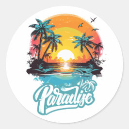 Paradise Hawaii Sticker