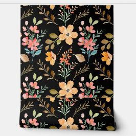 Paradise in Bloom – Colorful Tropical Floral Tapete