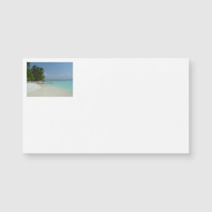 Paradise Island Business Cards Magnetkarte