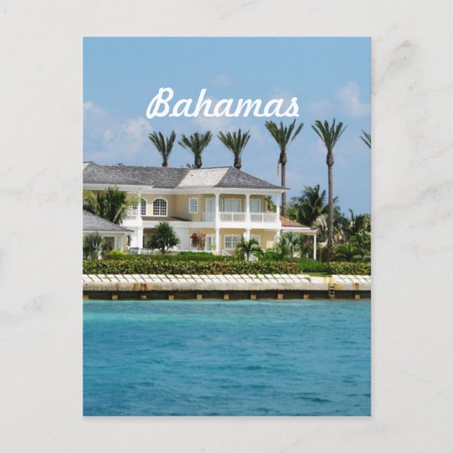 Paradise Island Postkarte (Vorderseite)