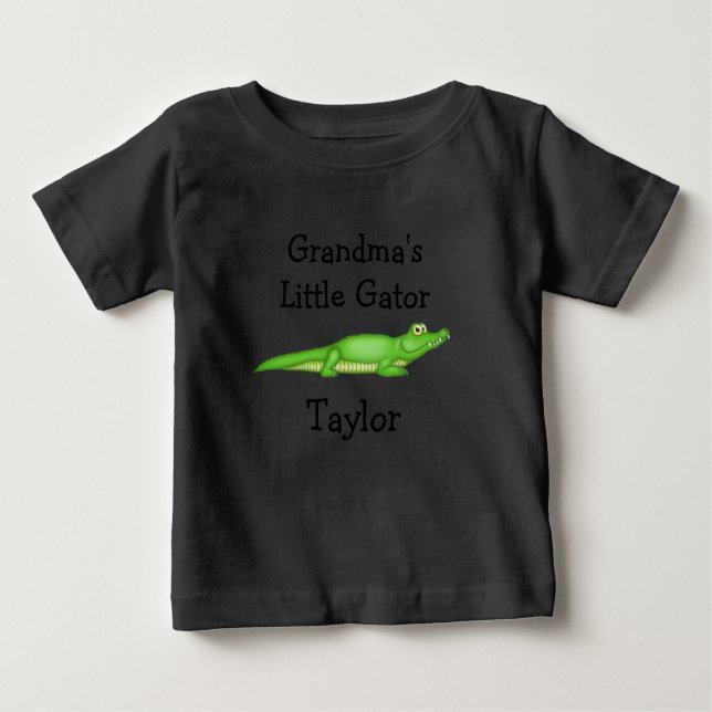 Paradise Little Gator - SRF Baby T-shirt (Vorderseite)