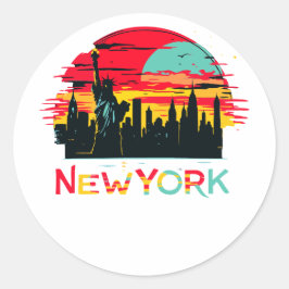 Paradise Love 7777 Runder Aufkleber