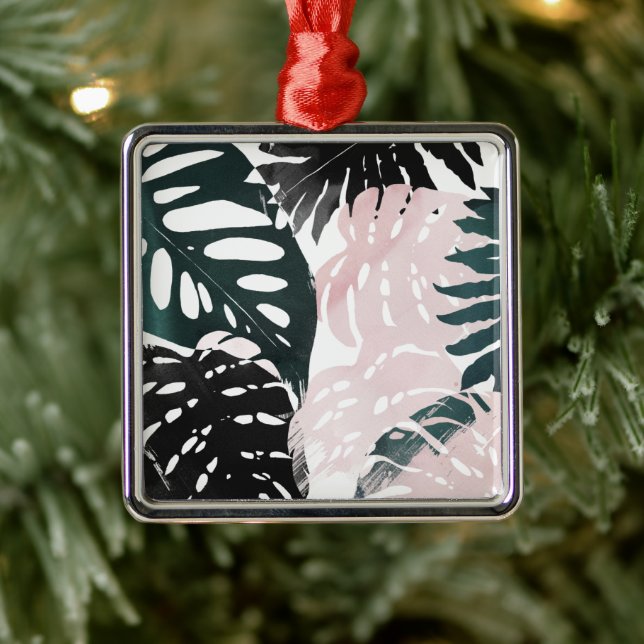 Paradise Palm Fronds Ornament Aus Metall (Baum)