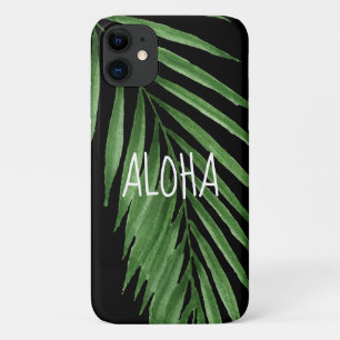 Paradise Palm Hawaiian Tropical - Schwarz Case-Mate iPhone Hülle