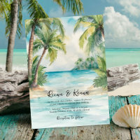 Paradise Palms Tropical Beach Hochzeit