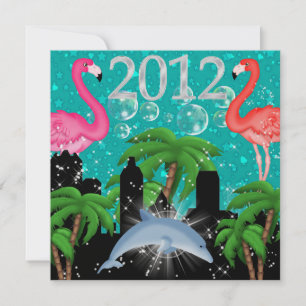 Paradise Party in Style Bright Lights - SRF Einladung