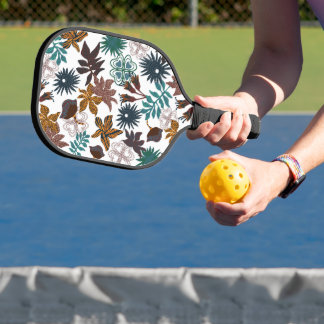 Paradise Print Pickleball Racquet Schläger