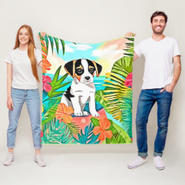 Paradise Puppy Design Fleecedecke