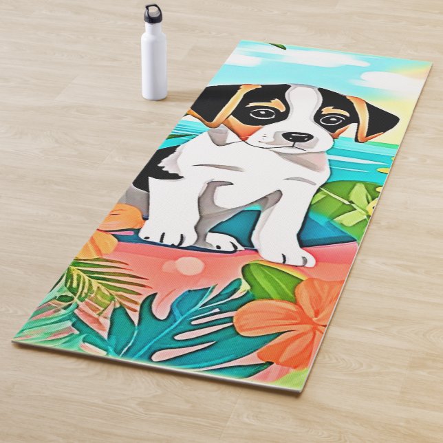 Paradise Puppy Design Yogamatte (Beispiel)