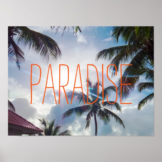 Paradise Resort Poster (Vorne)