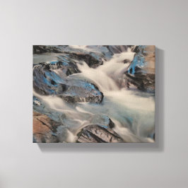 Paradise River auf einem gespannten Leinwanddruck