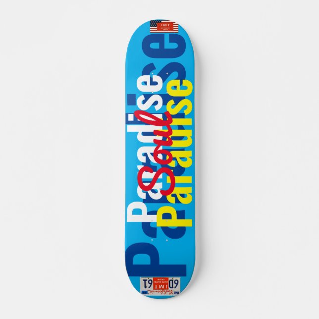 PARADISE SOUL JMT 7 3/4" Skateboarddecke Skateboard (Vorne)