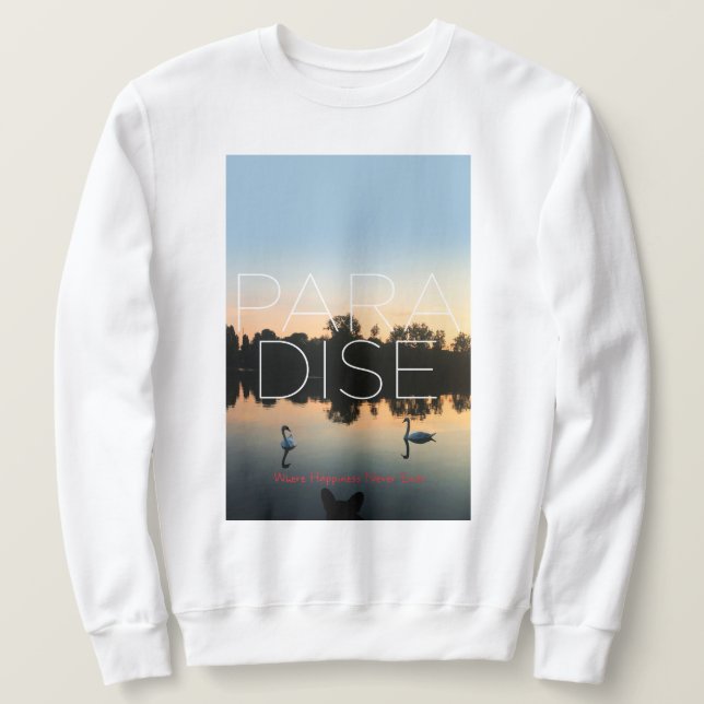 PARADISE SWEATSHIRT (Design vorne)