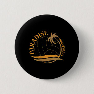 Paradise Volleyball Button