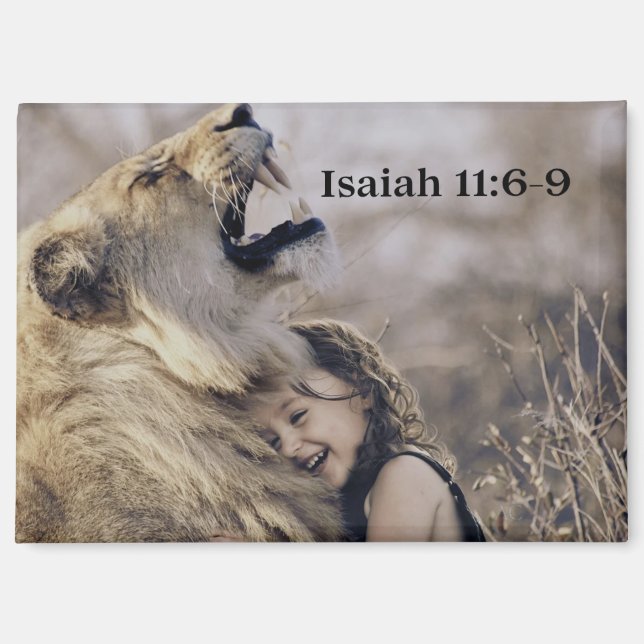 Paradise with animals magnet (Vorderseite)