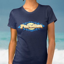 Paradisischer sonnendurchfluteter T - Shirt
