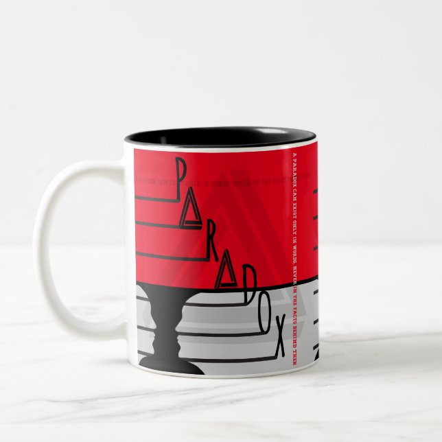 Paradox Zweifarbige Tasse (Links)