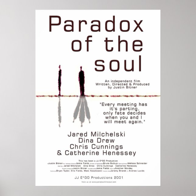 Paradoxon des Soul Poster + (Vorne)