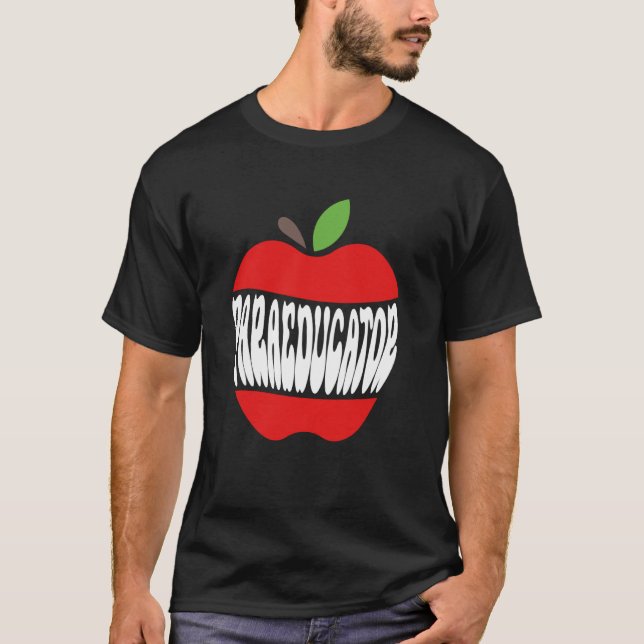 Paraeducator Ed Techs Klassenassistenten PARA Lehr T-Shirt (Vorderseite)