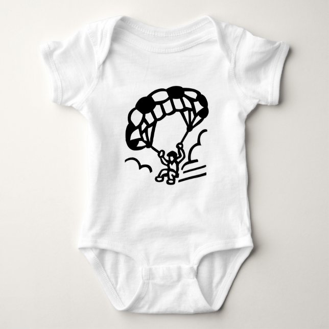 Paragleiter Baby Strampler (Vorderseite)