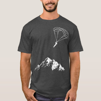 Paraglider Wandern und Fly Paragliding Paragliding T-Shirt