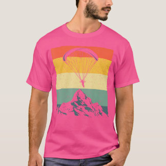Paragliding Art for Paramotor Paraglider Skydiving T-Shirt