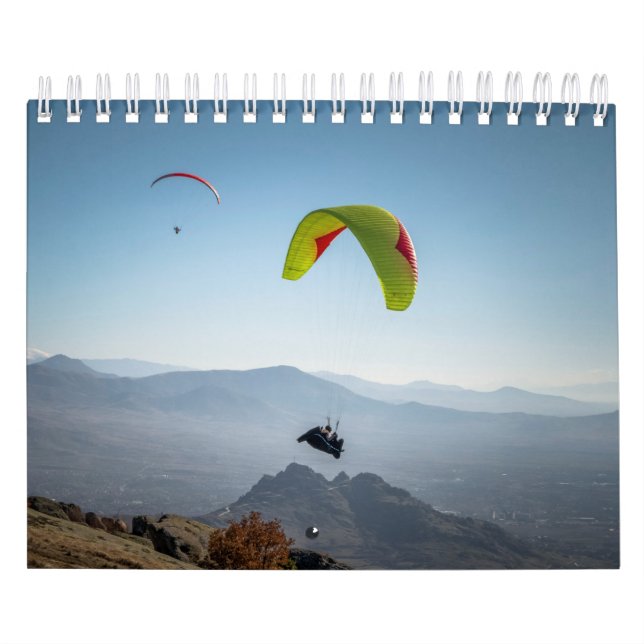 Paragliding-Foto Kalender (Titelbild)