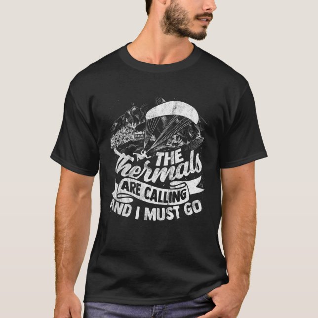 Paragliding Gleiter Extrem Paramotor Skydiving   D T-Shirt (Vorderseite)