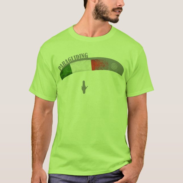PARAGLIDING ITALY T-Shirt (Vorderseite)
