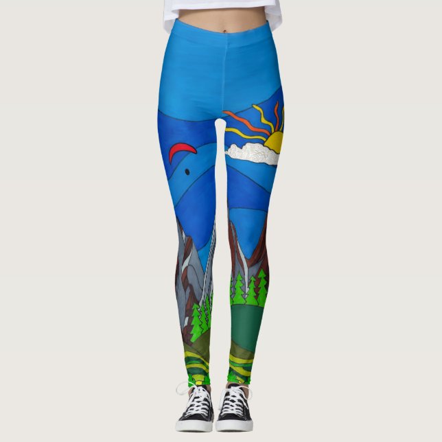 Paragliding-Leggings Leggings (Vorderseite)