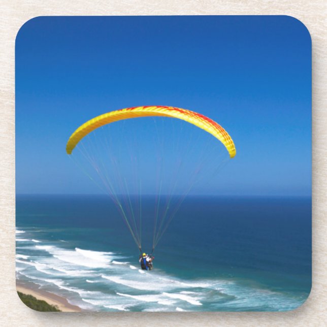 Paragliding Naher Wilderness, Gartenroute Untersetzer (Vorderseite)