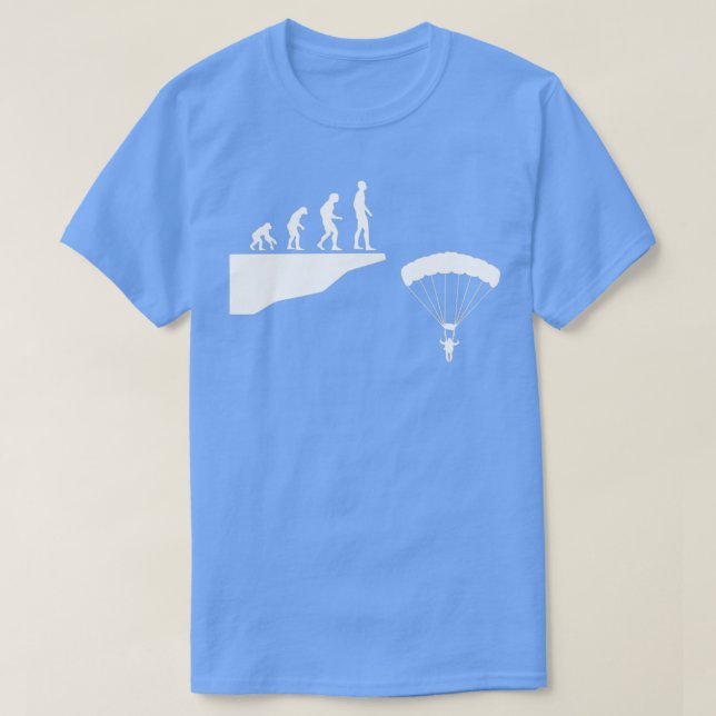 Paragliding Parachuting Tauchlehrer Geschenk T-Shirt (Design vorne)