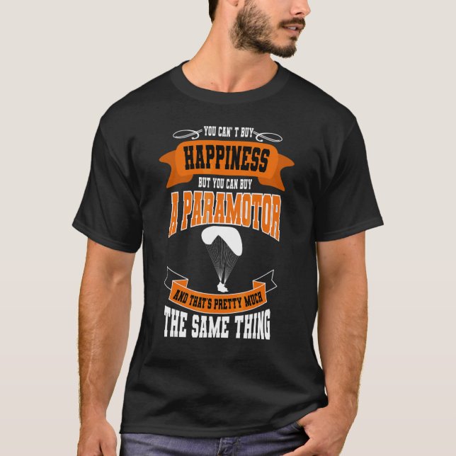 Paragliding Paramotor Fallschirm Paragleiter Skydi T-Shirt (Vorderseite)