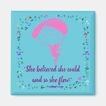 Paragliding Pixie Magnet Inspiration