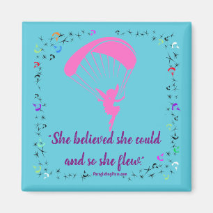Paragliding Pixie Magnet Inspiration