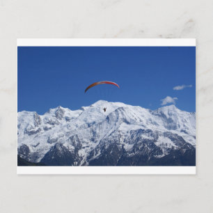 Paragliding Postkarte