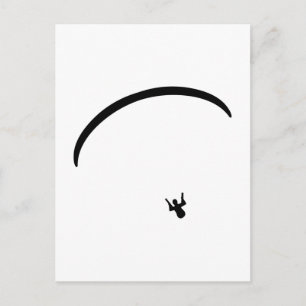 Paragliding Postkarte