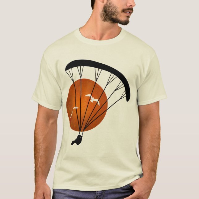 Paragliding Sun T-Shirt (Vorderseite)